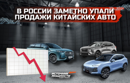 В России заметно упали продажи китайских автомобилей